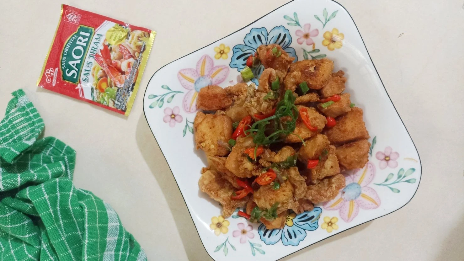 Ikan Dori Saus Tiram ala Saori