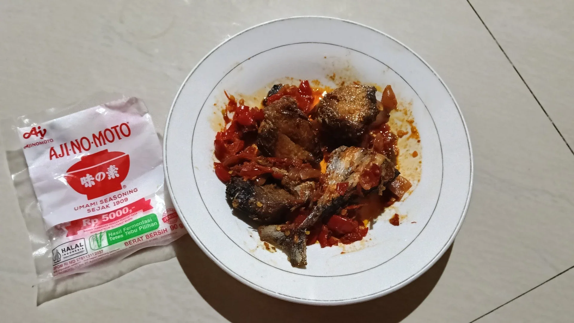 Ikan Goreng Sambalado Uok