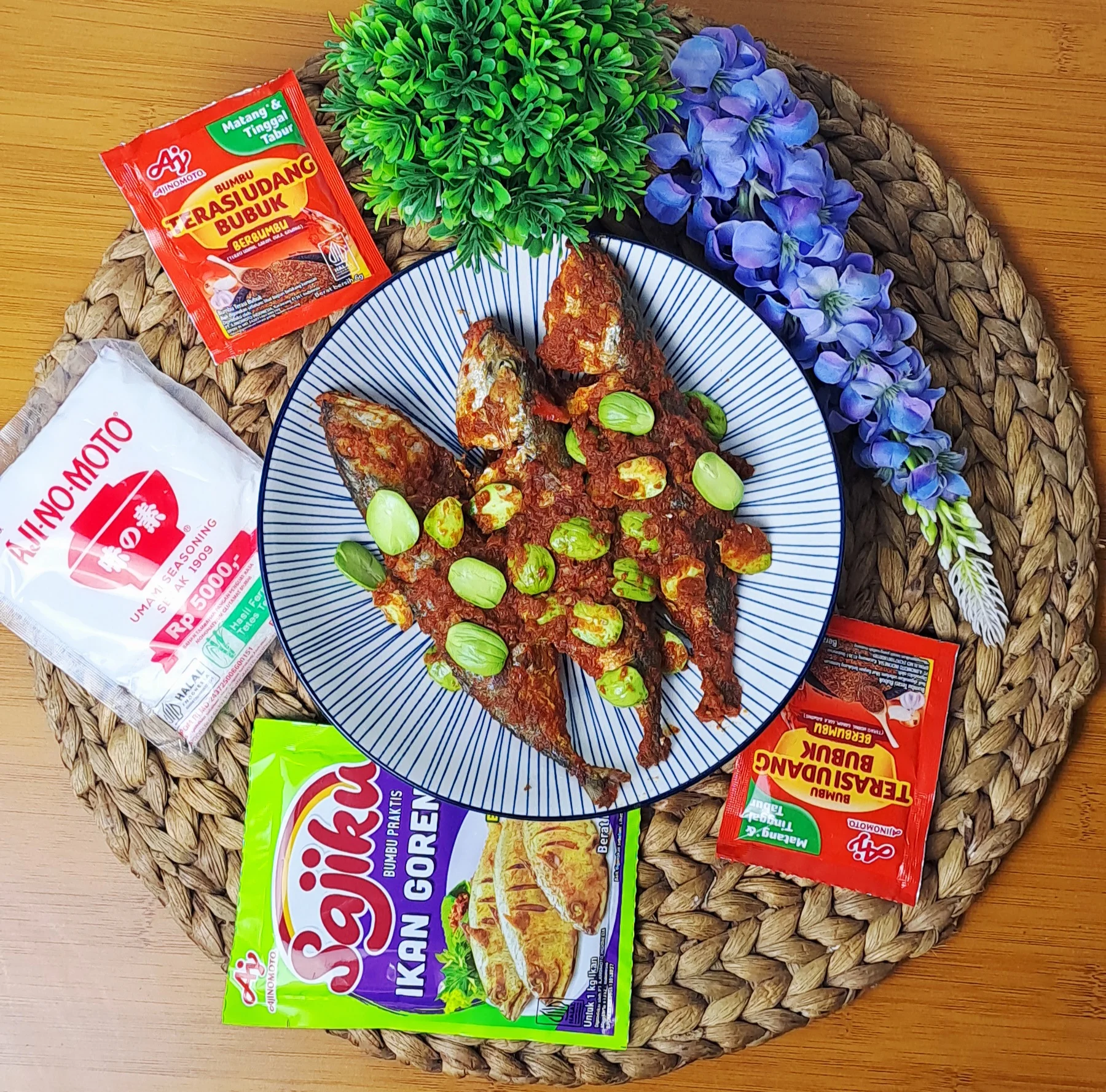 Ikan Kembung Balado Pete #NikmatTanpaDrama #AjinomotoTerasiUdang