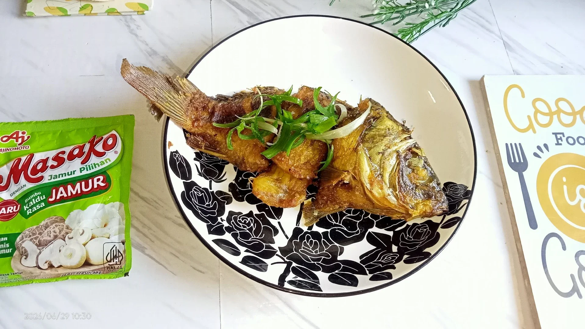 Ikan Mas Goreng Tulang Lunak 