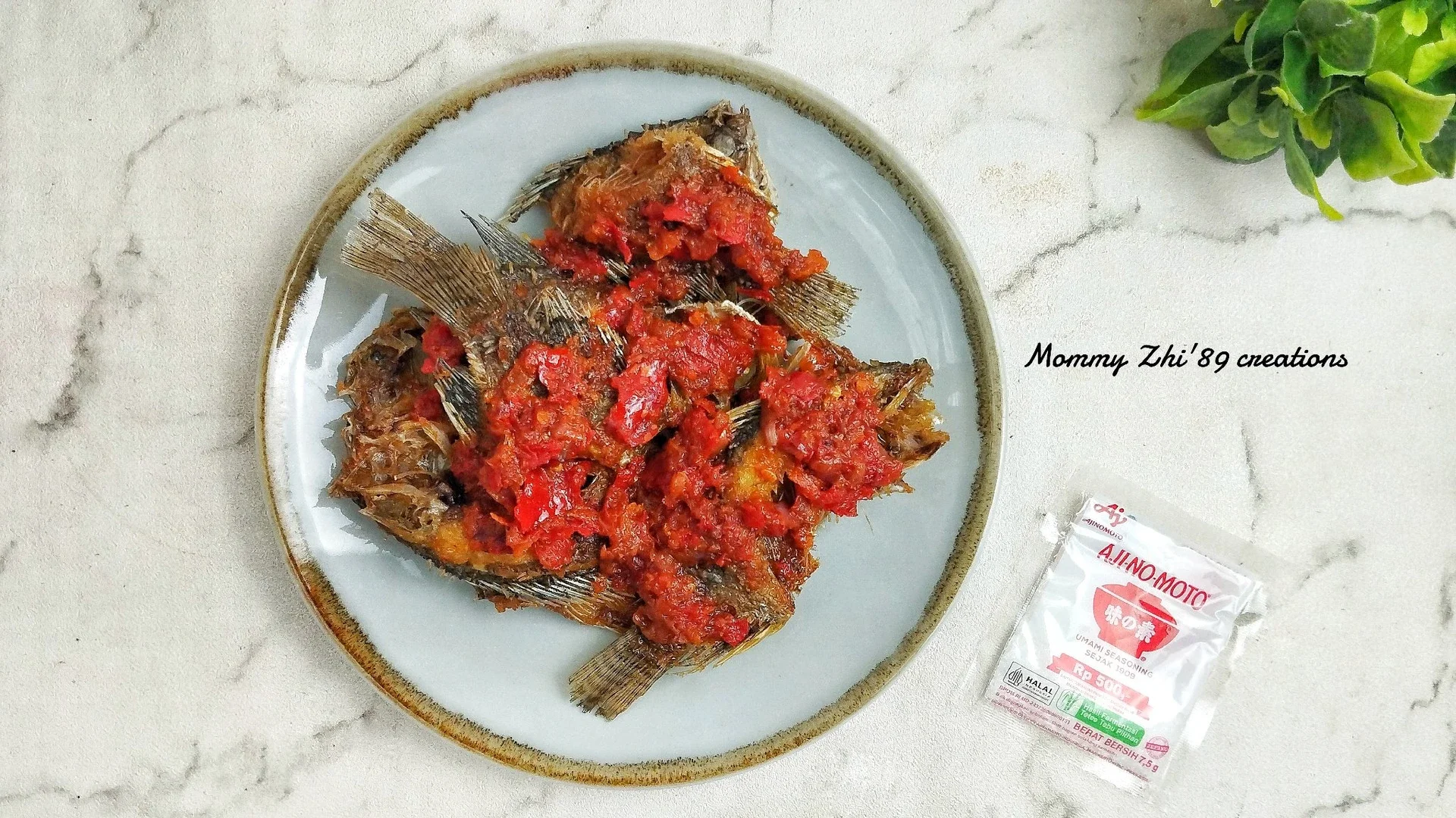 Ikan Nila Goreng Balado