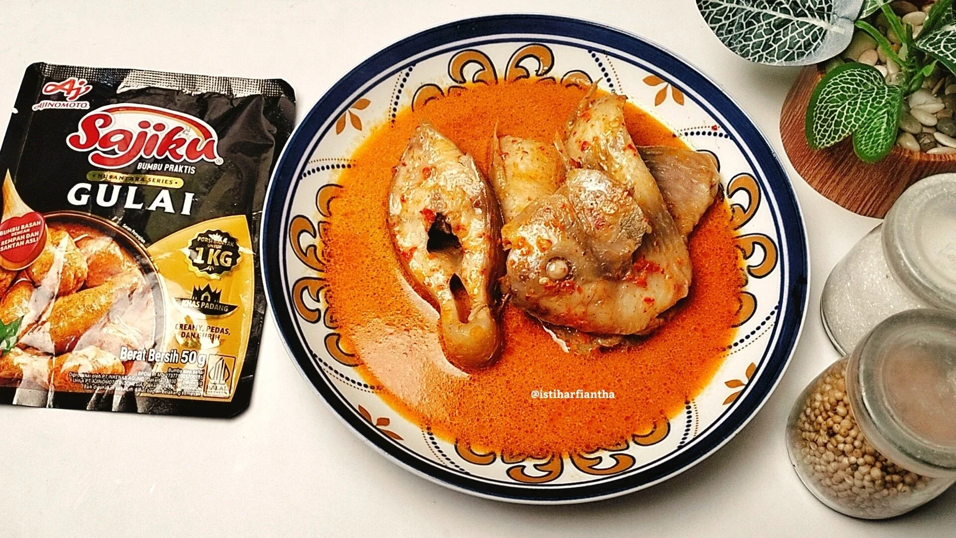 Ikan Nila Masak Gulai Pedas ala SAJIKU®