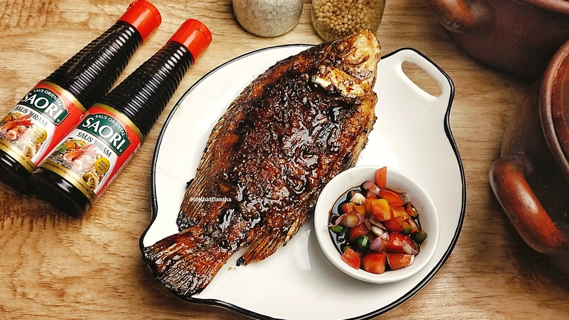 Ikan Nila Panggang Saus Tiram ala SAORI®