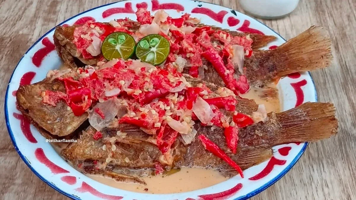 Ikan Nila Pecak Santan Pedas ala MASAKO®