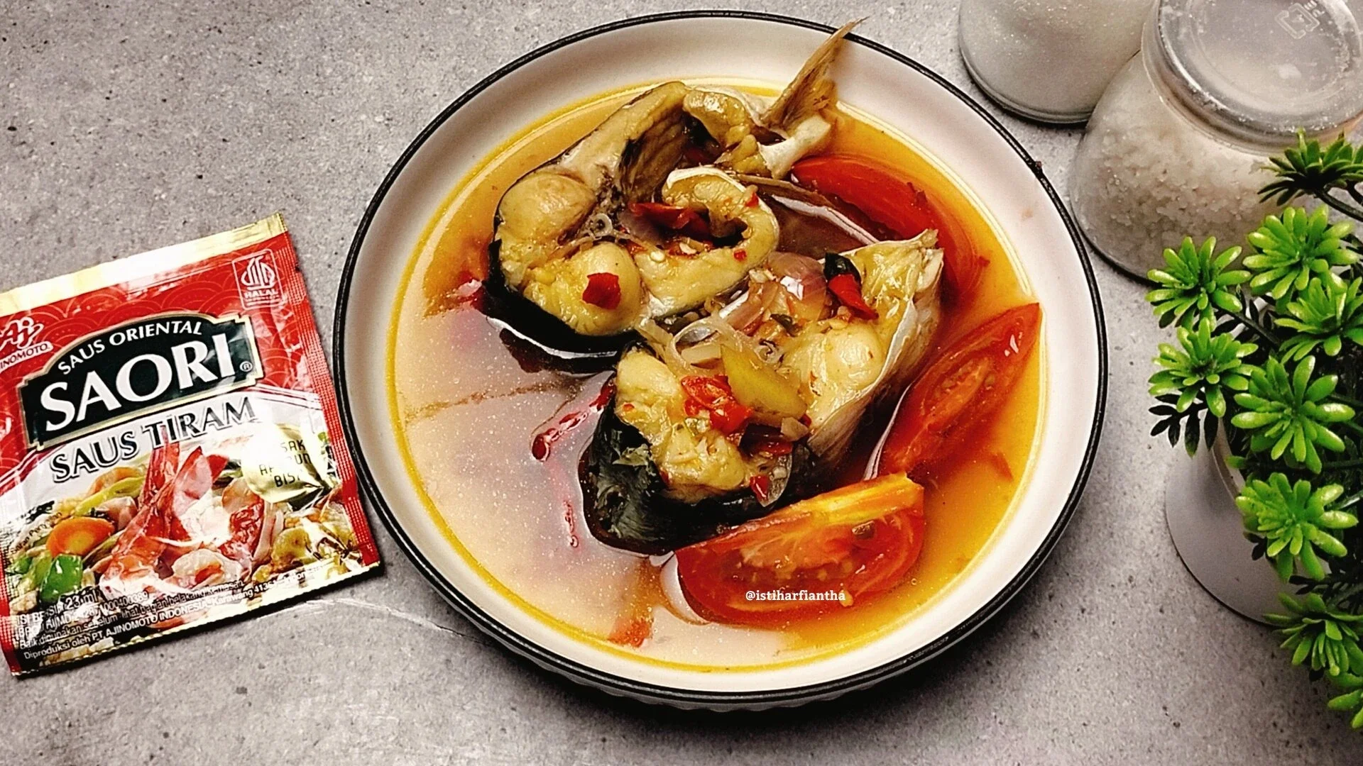 Ikan Patin Kuah Kecap Pedas Manis ala SAORI®
