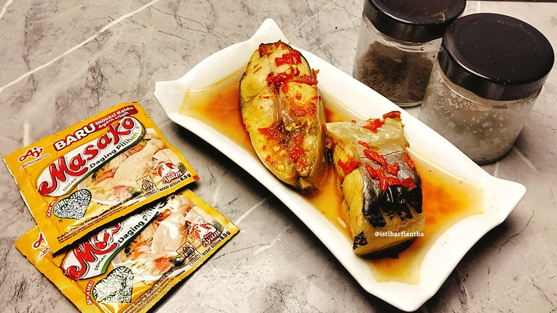 Ikan Patin Kuah Kuning Pedas ala MASAKO®