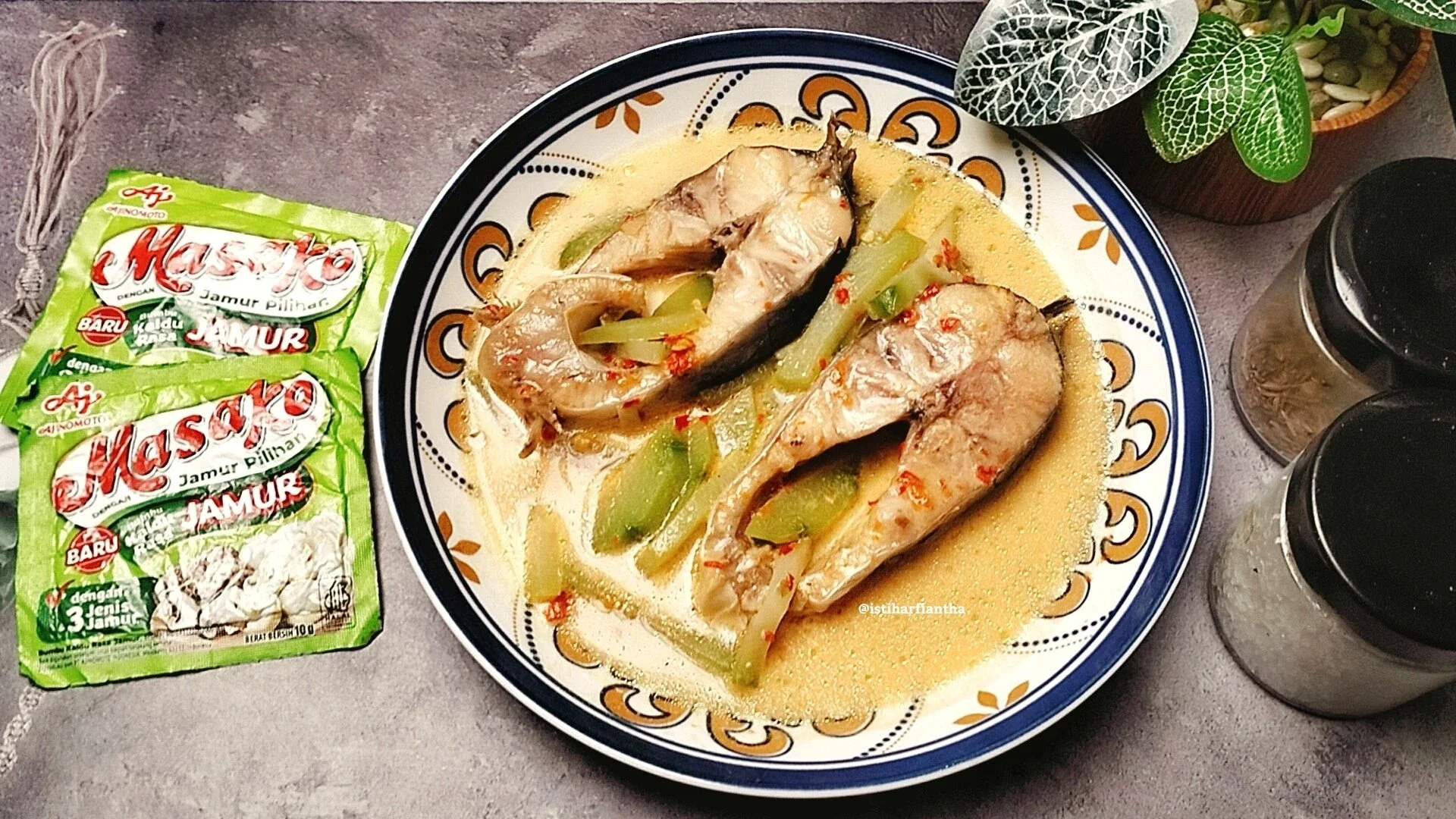 Ikan Patin Labu Siam Kuah Lodeh Pedas ala MASAKO®