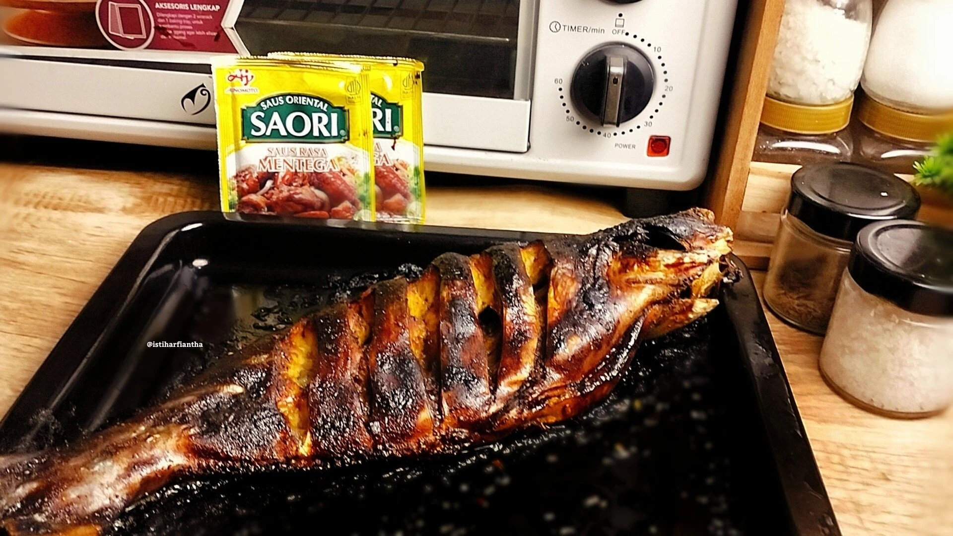 Ikan Patin Panggang Saus Mentega ala SAORI®