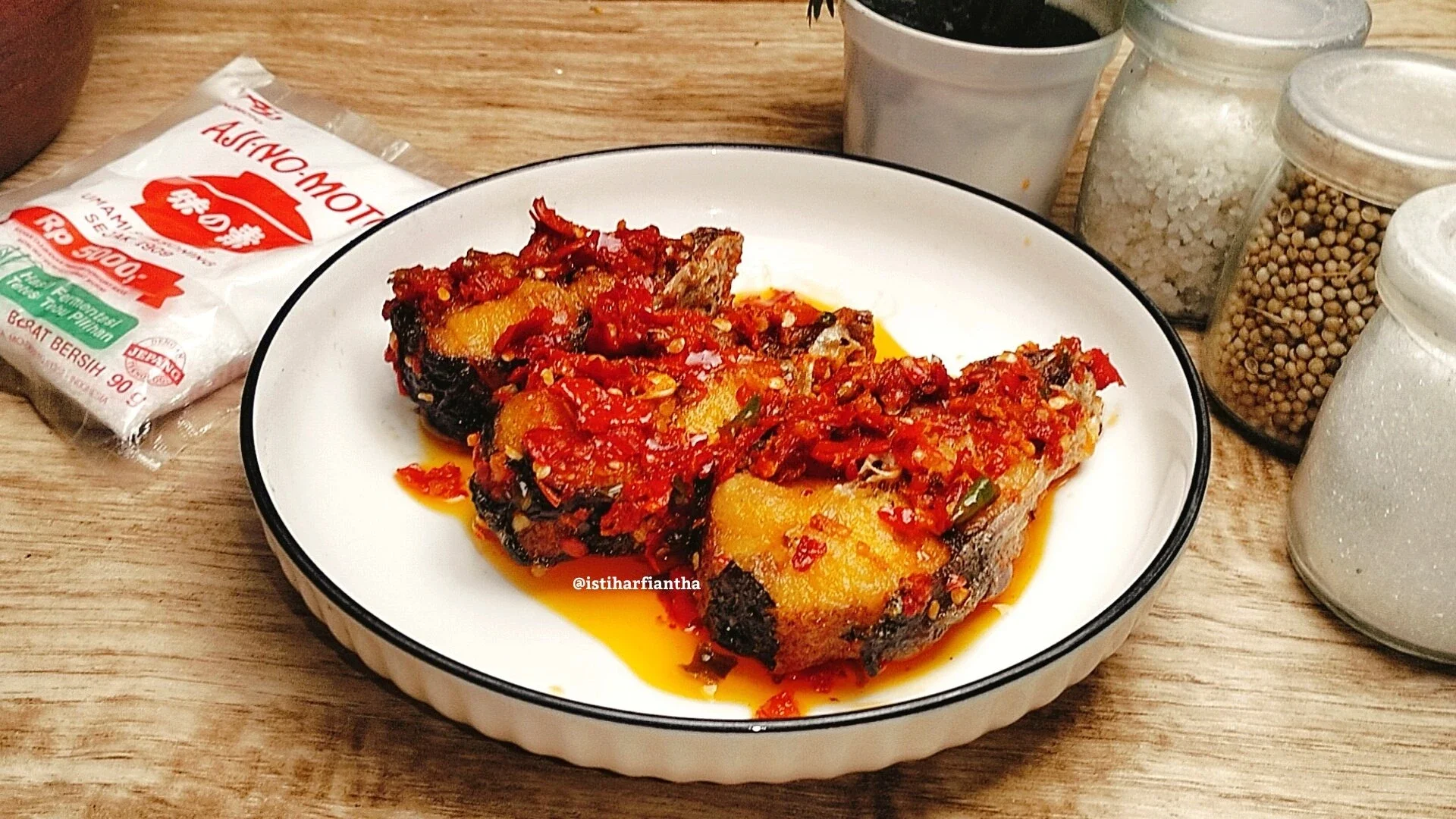 Ikan Patin Sambal Merah ala AJI-NO-MOTO®