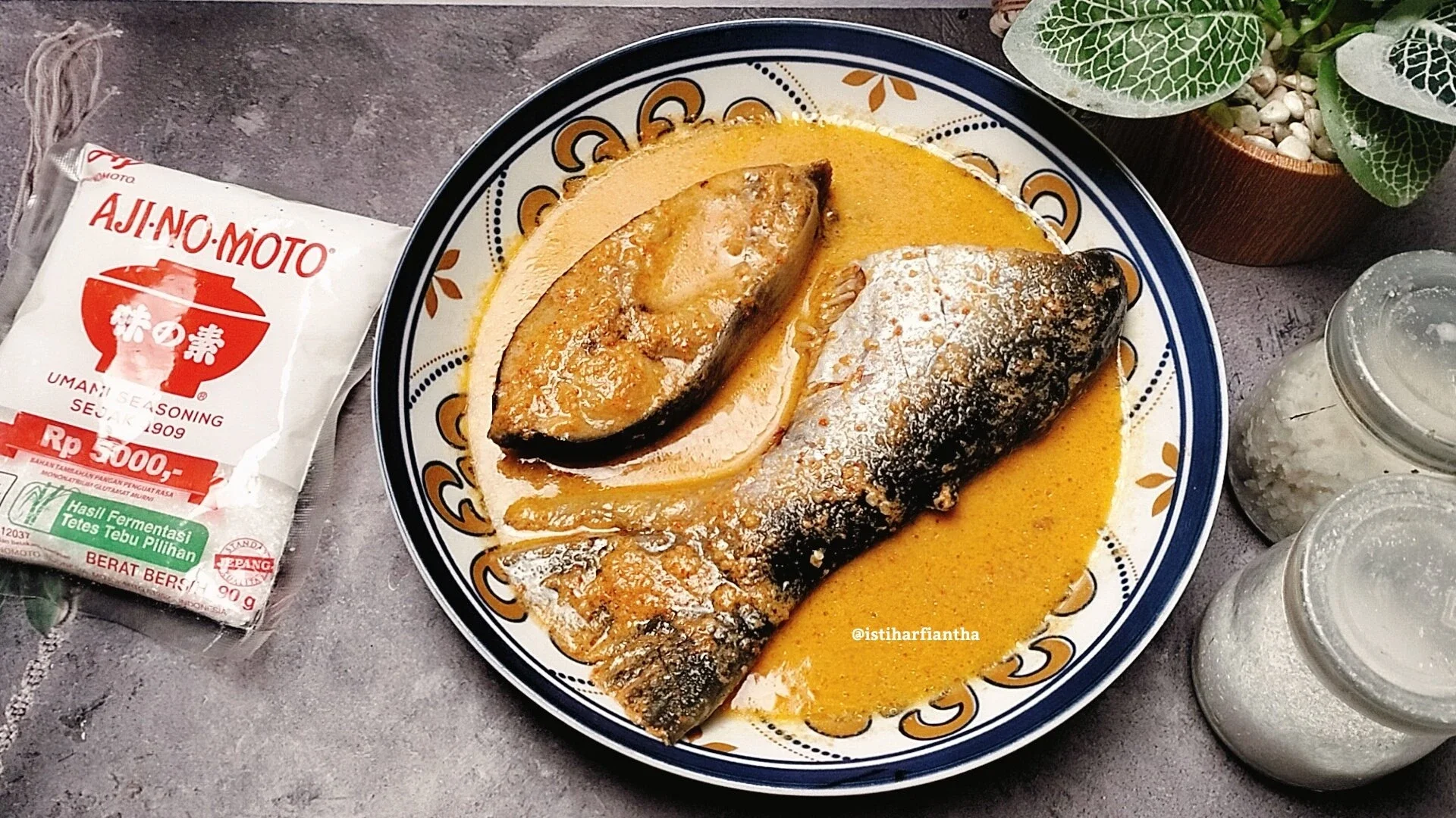 Ikan Patin Santan Kuning Pedas