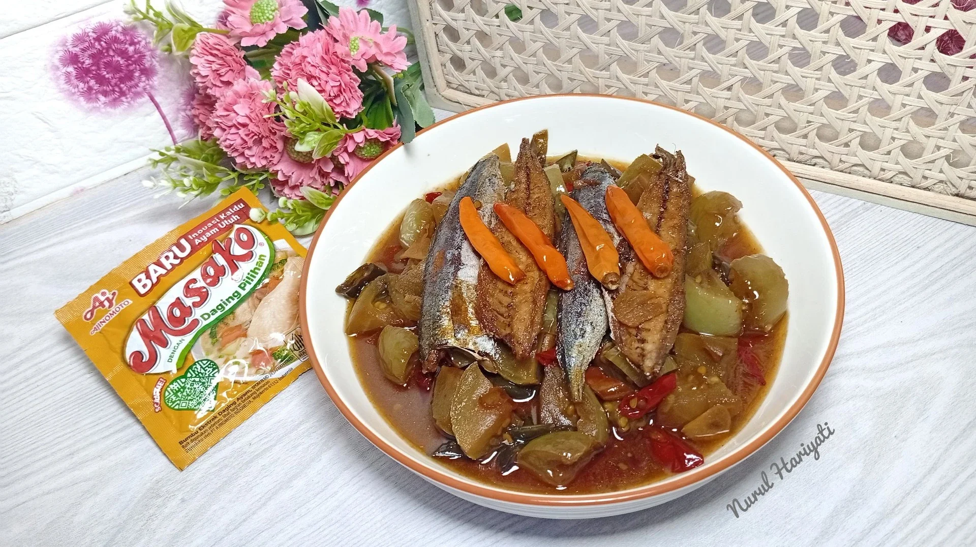 Ikan Pindang Masak Tomat Hijau