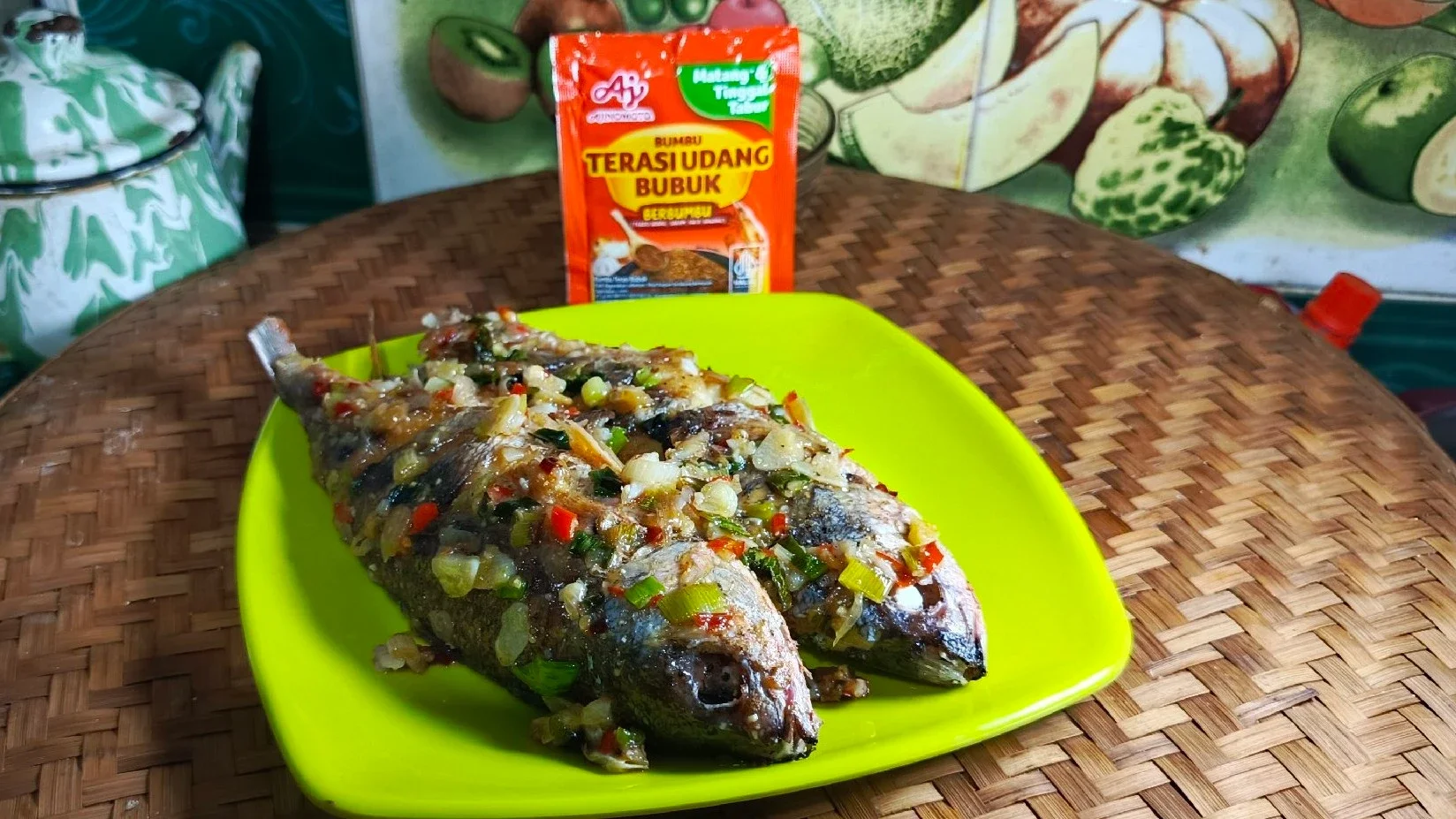 Ikan Pisang Tumis Bumbu Terasi Udang