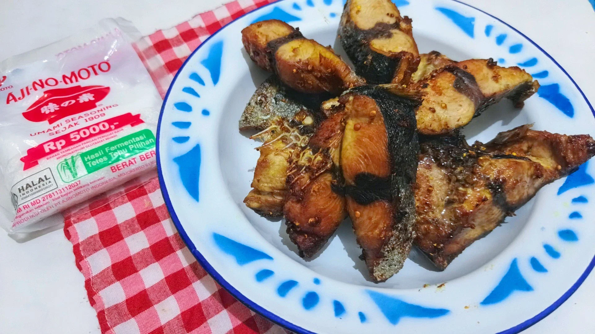 Ikan tongkol bumbu ketumbar 