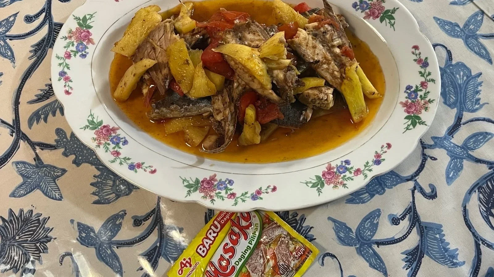 Ikan Tongkol Nanas ala Masako