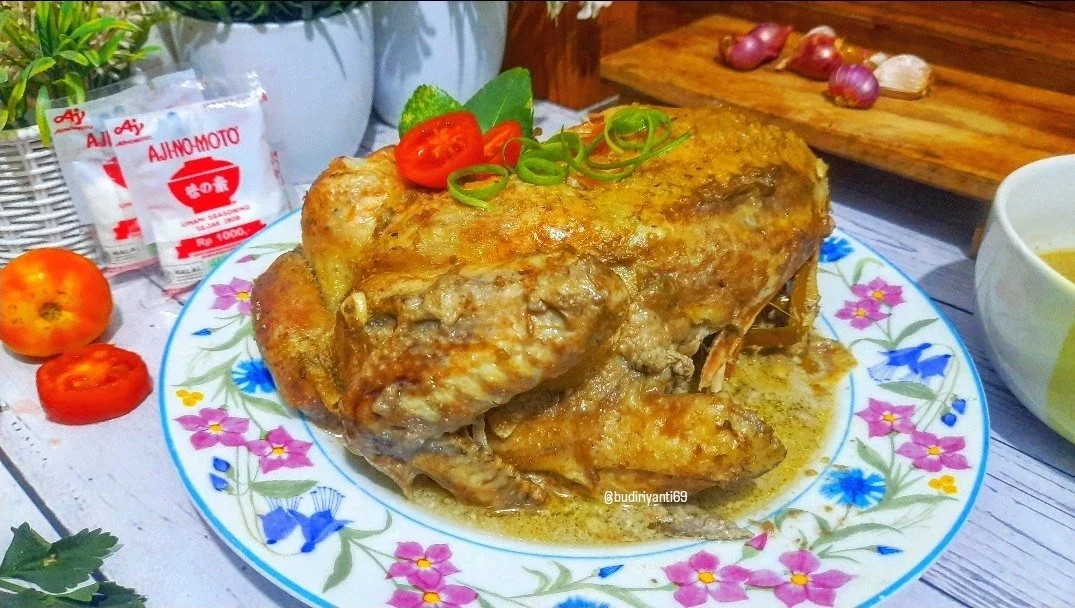 Ingkung Ayam Kampung Ala Ajinomoto
