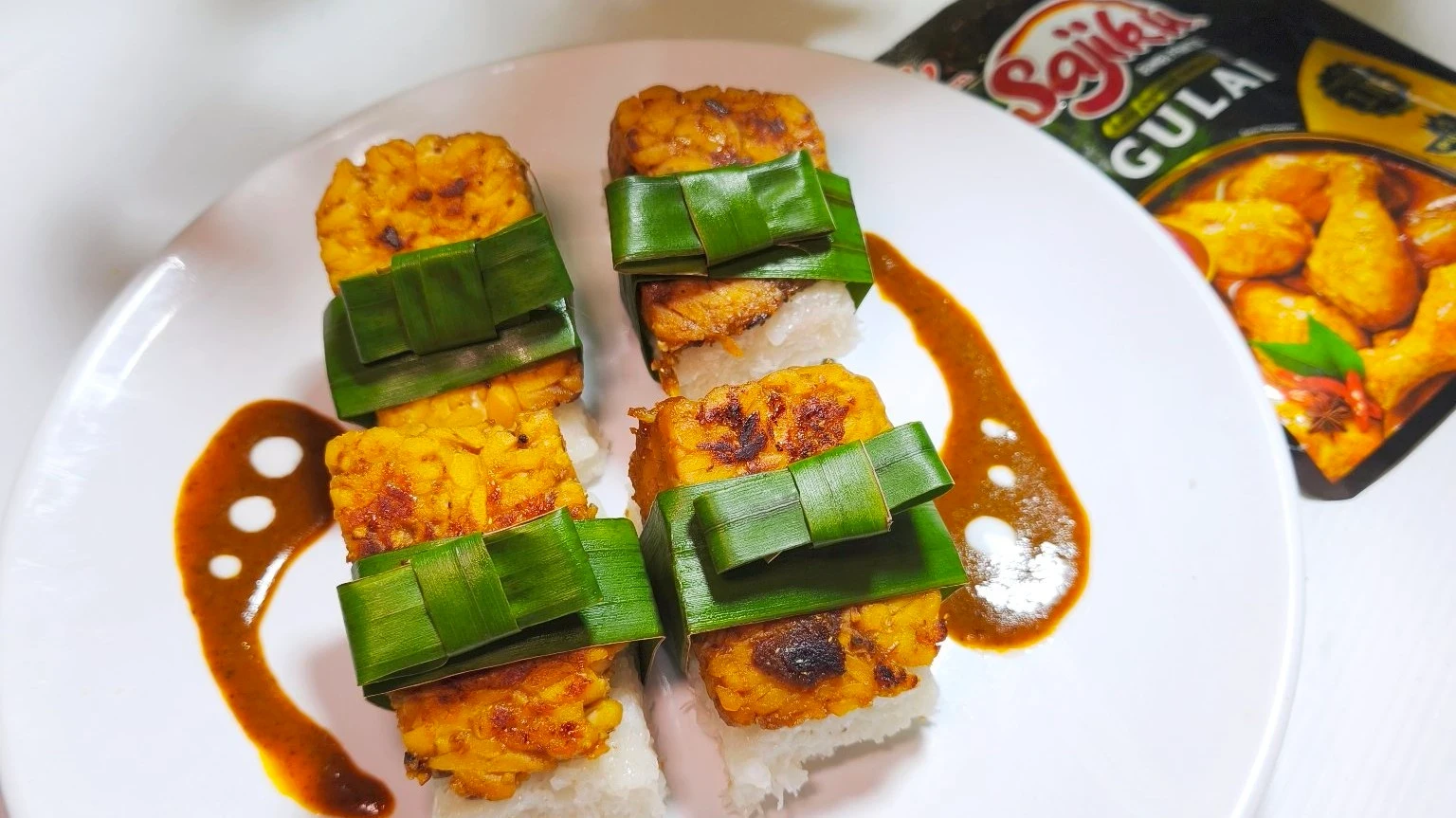 Jadah Tempe Saus Gulai SAJIKU #SAJIANRamadanKu