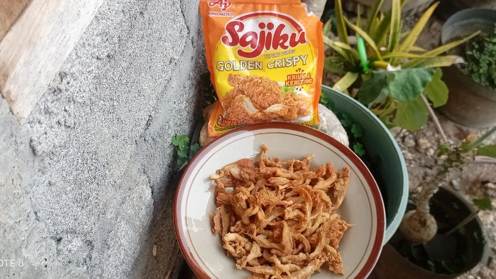 jamur crispy ala Sajiku