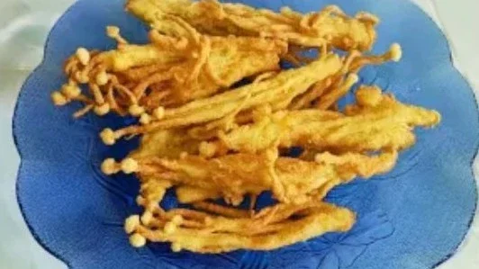 jamur enoki crispy ala sajiku