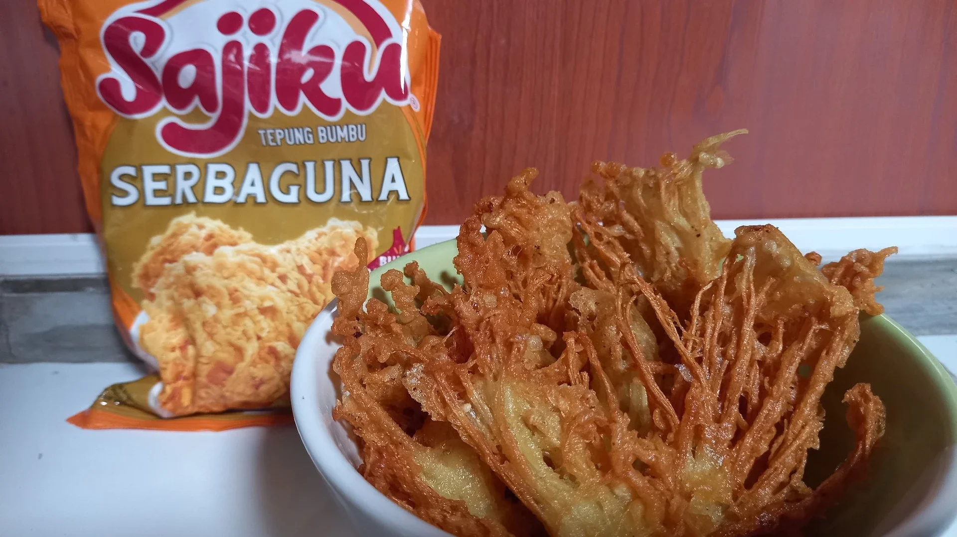 Jamur Enoky Crispy