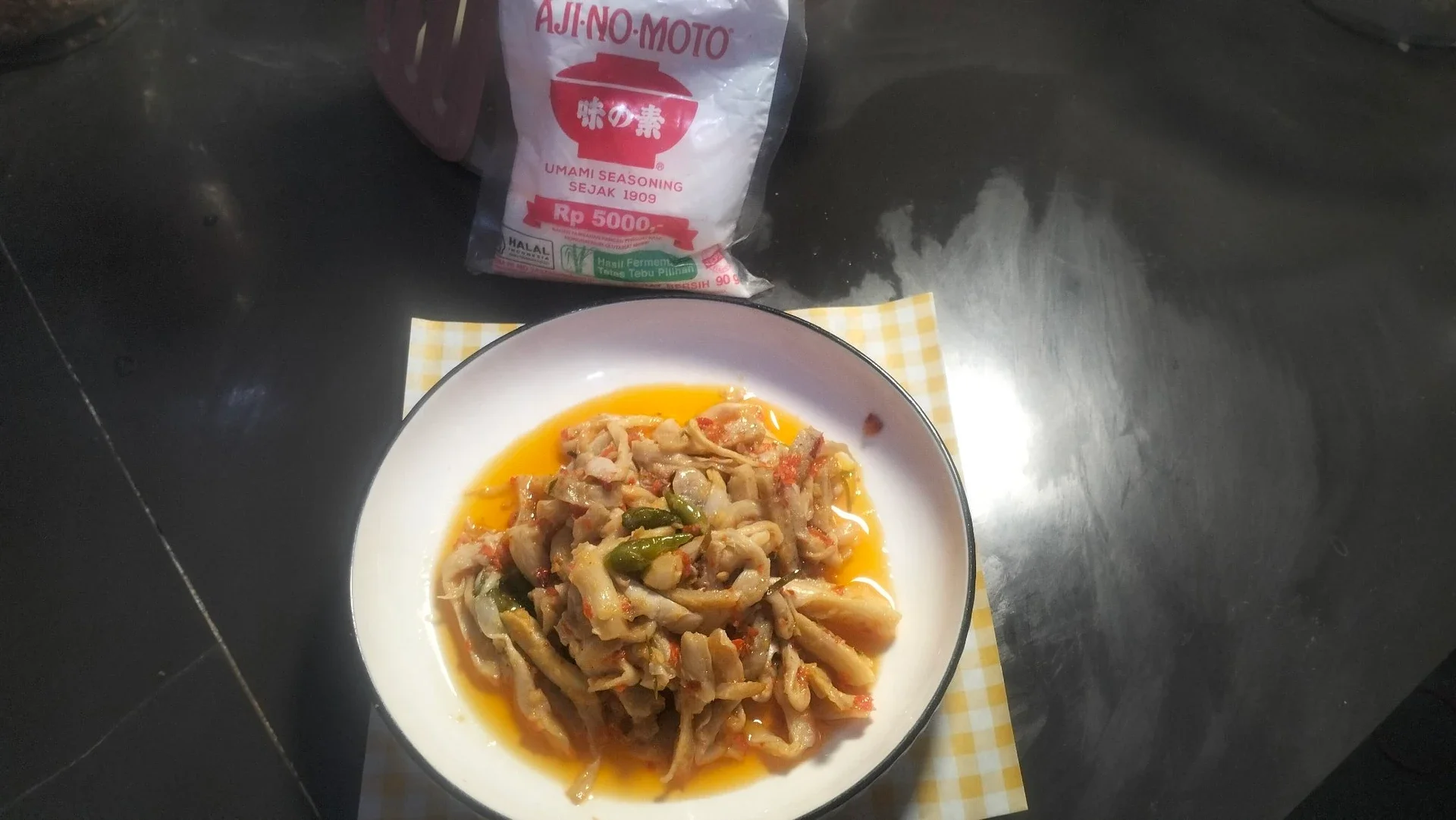 Jamur Tiram Chili padi 