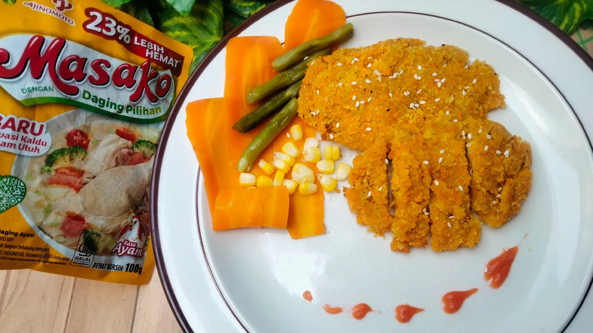  #KreasiSerbaJamur JAMUR TIRAM KATSU ala MASAKO®
