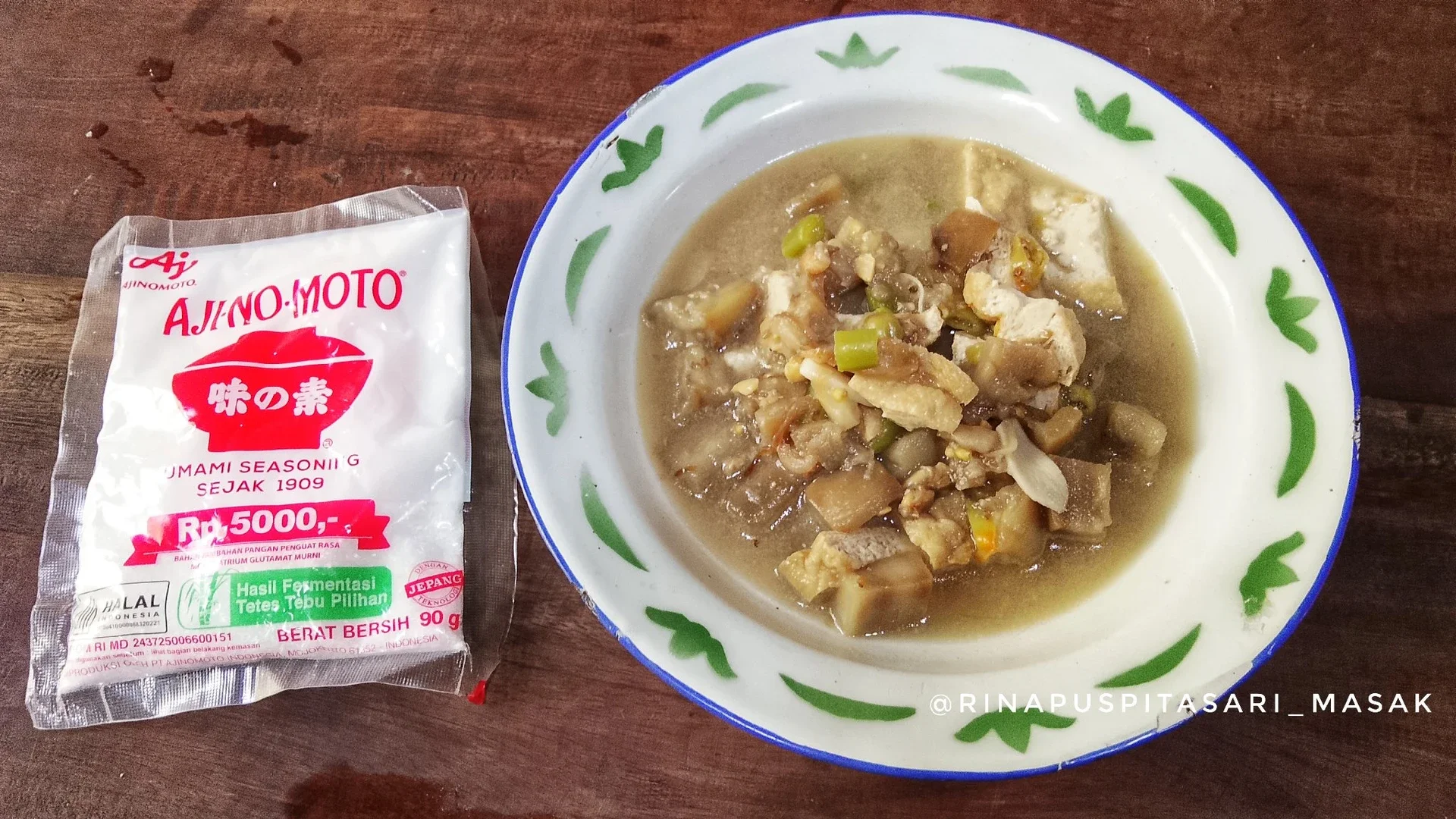 Jangan Lombok Terong Tahu ala AJI-NO-MOTO®