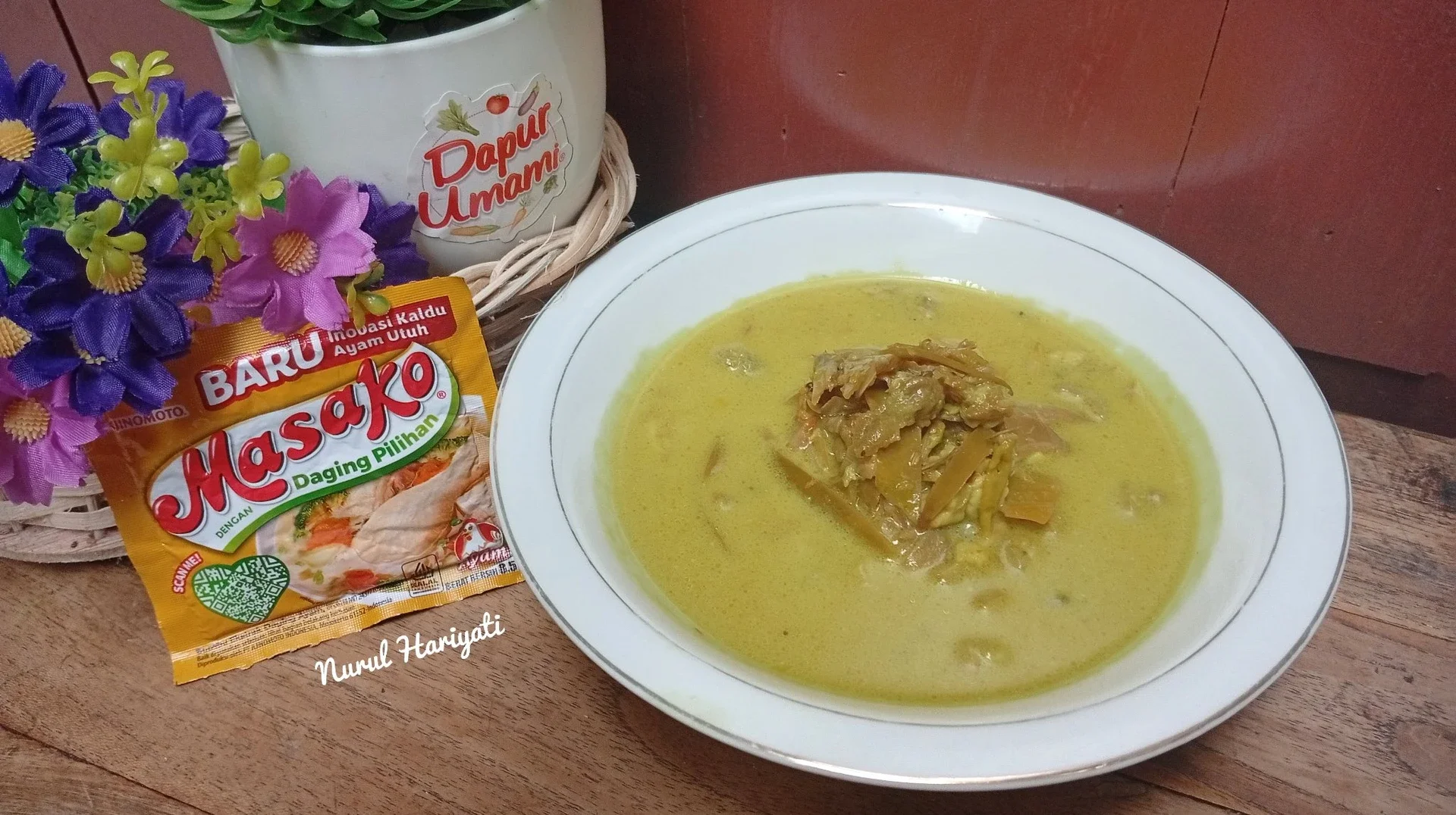 Jantung Pisang Kuah Kuning