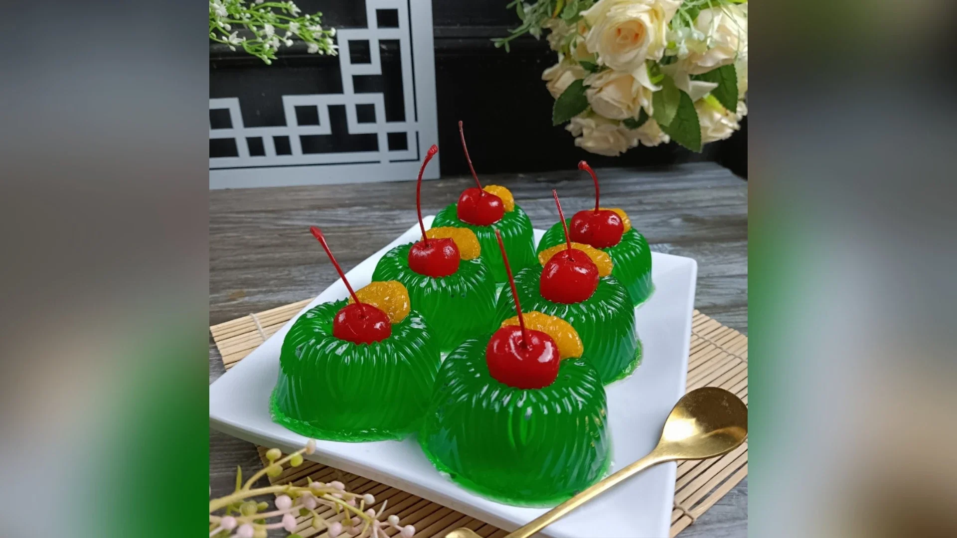 Jelly Pandan ala ajinomoto