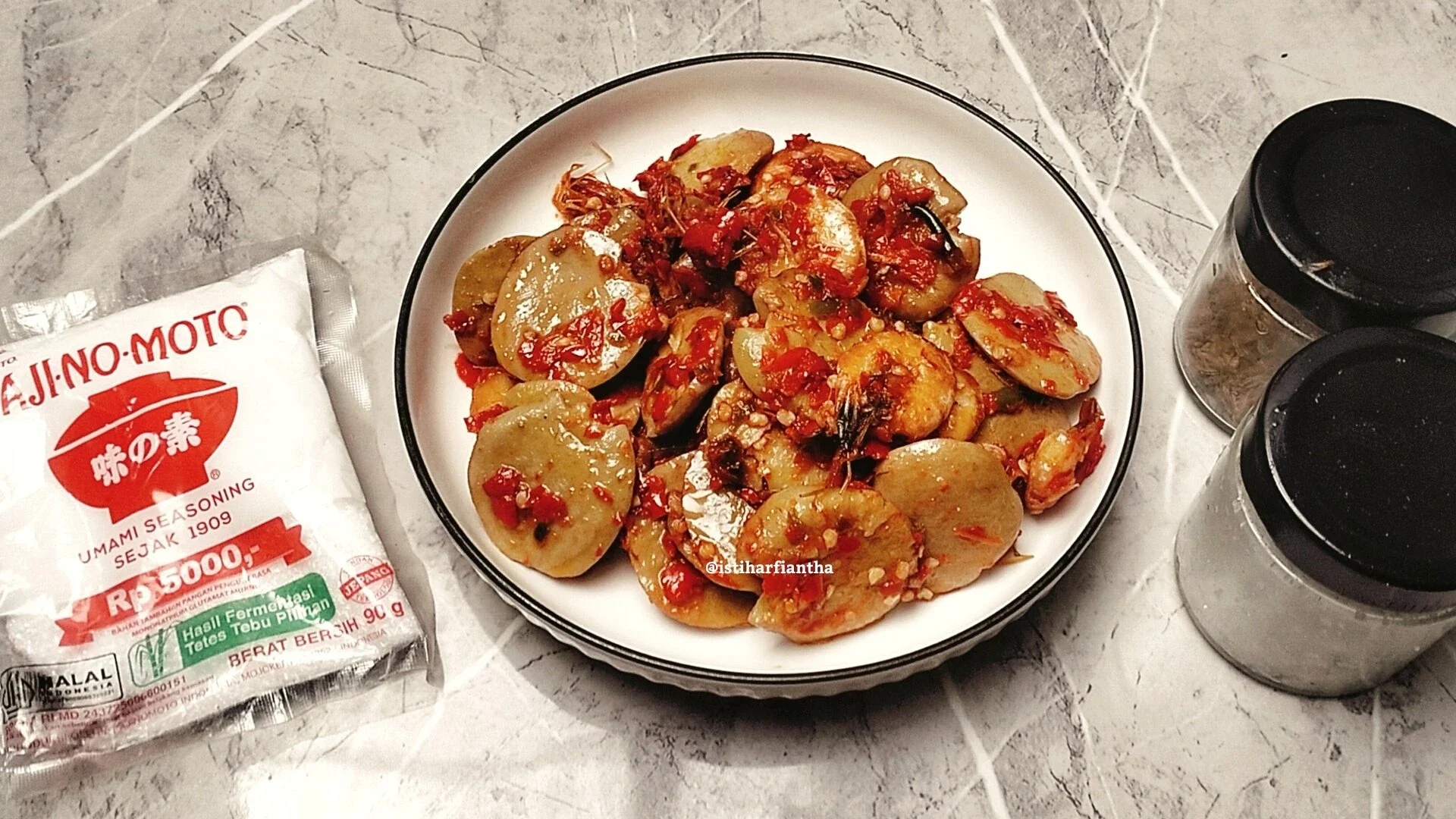 Jengkol Sambal Udang ala AJI-NO-MOTO®