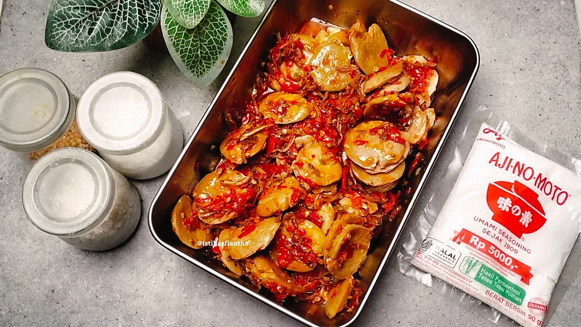 Jengkol Teri Sambal Pedas Manis ala AJI-NO-MOTO®