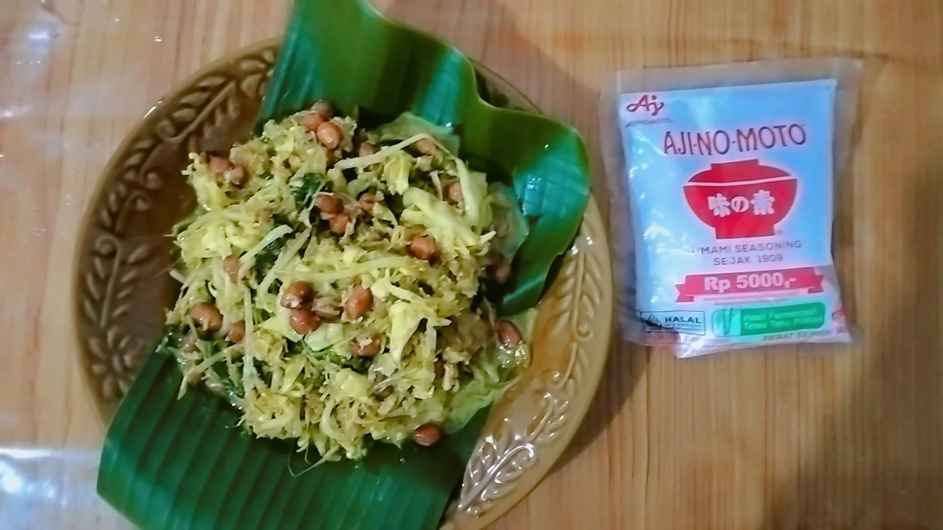 Jukut Urap ala Ajinomoto 