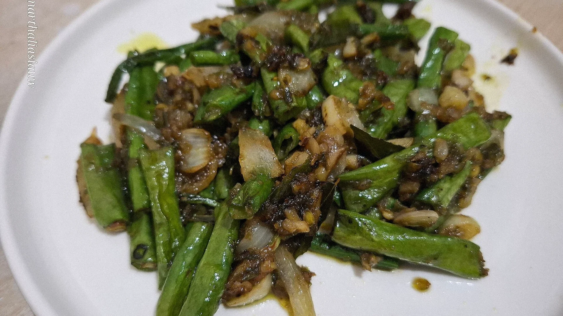 Kacang Panjang Cabe Ijo Daun Kari💚