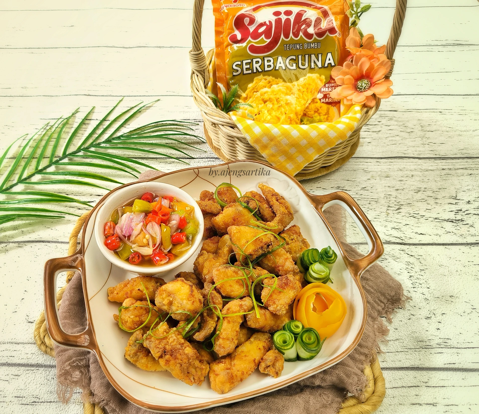 Kakap Crispy Sambal Dabu-dabu #BerIKANKreasimu
