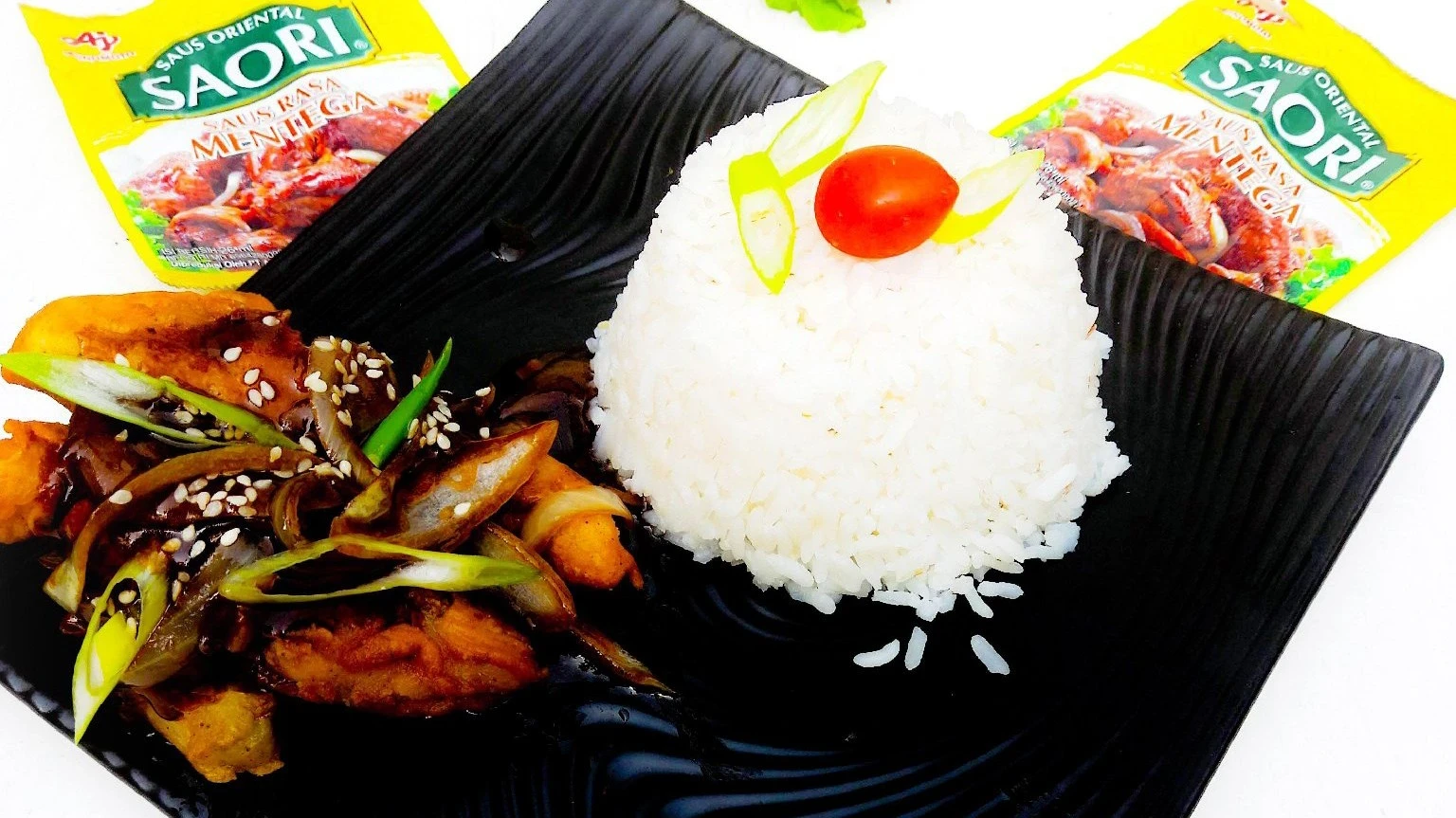Kakap Goreng Tepung Saus Mentega 