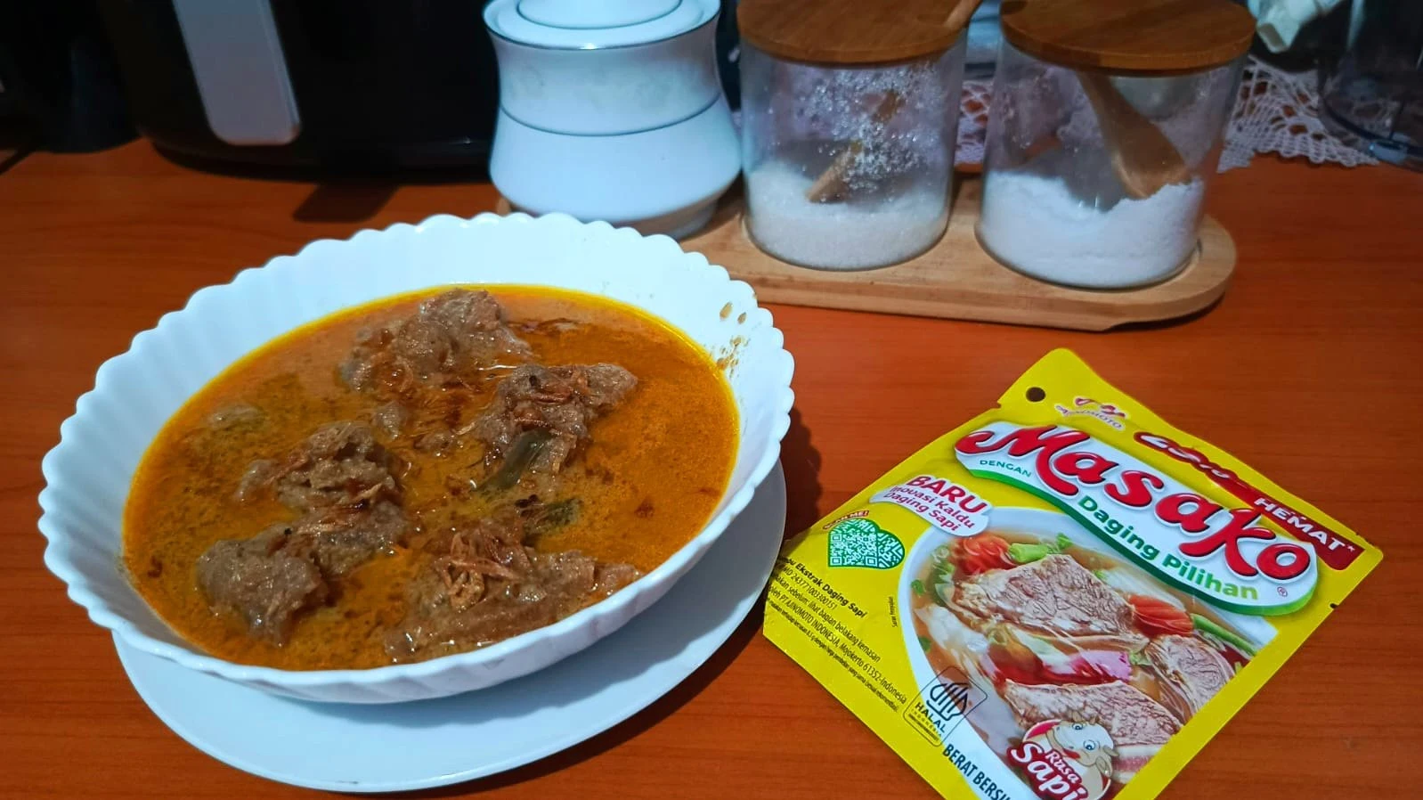 Kalio Daging Masako 