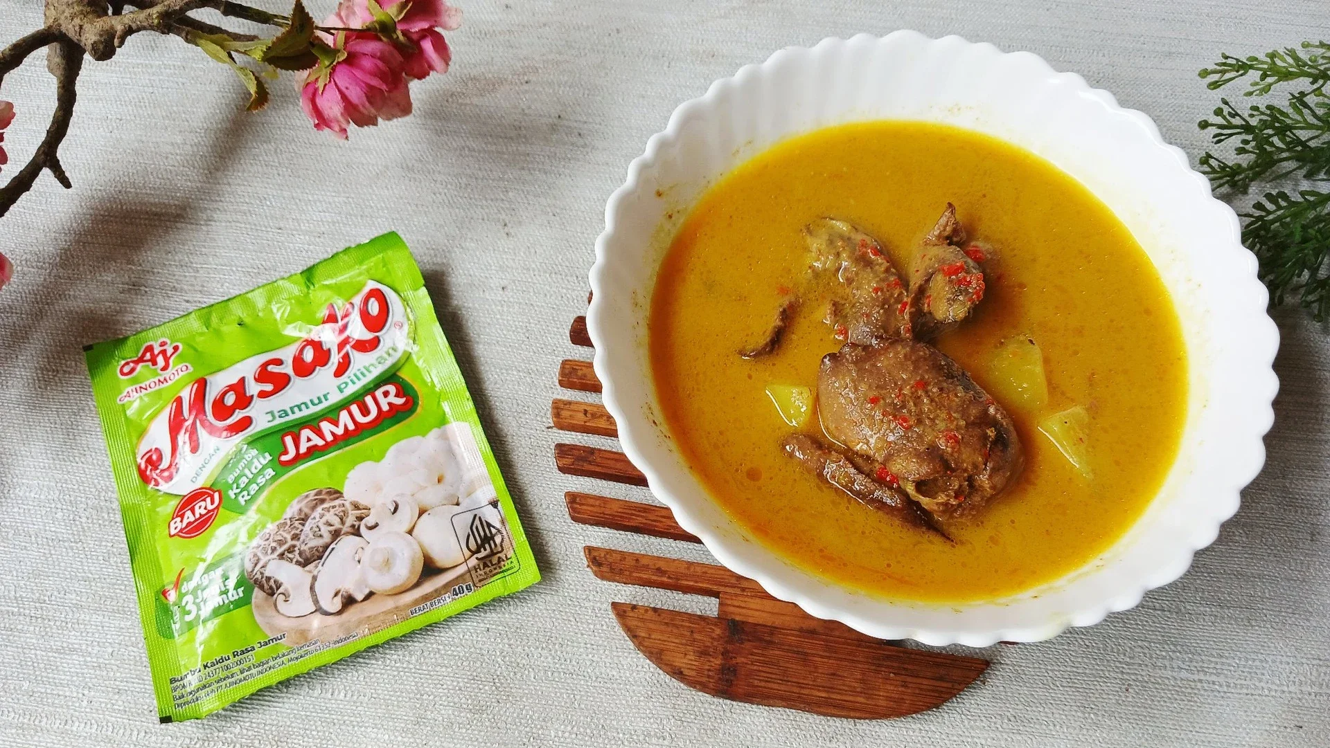 Kalio Hati Ayam Kentang ala Masako