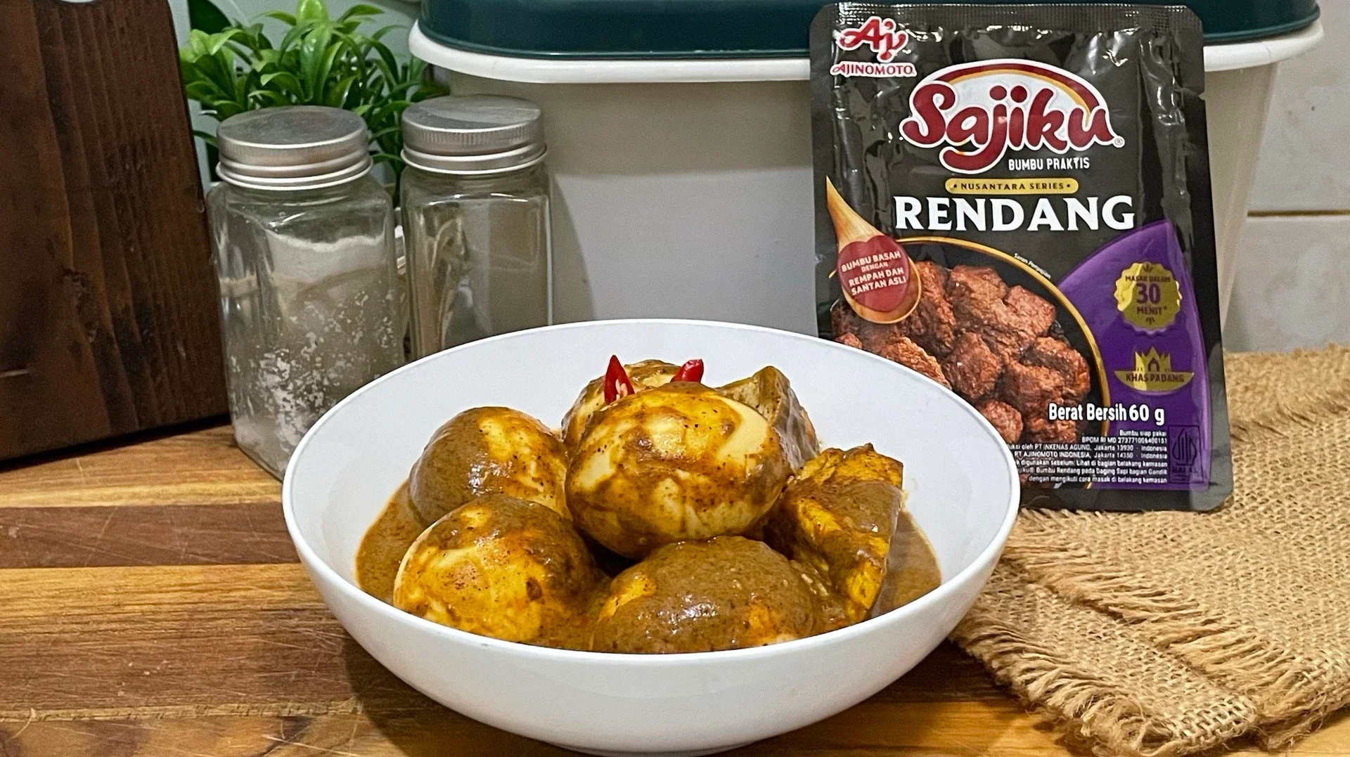 Kalio Telur Tahu #PestaRasaMerdeka 🇲🇨