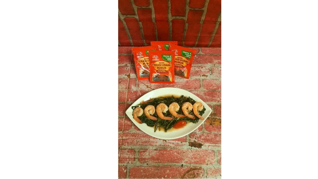 Kangkung udang Terasi Umami