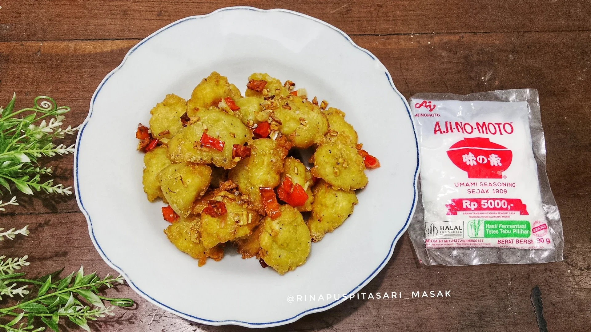 Karage Sukun Cabe Garam ala AJI-NO-MOTO®
