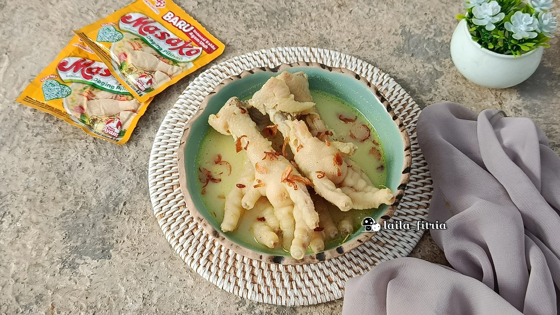 Kare Ceker Ayam ala Masako