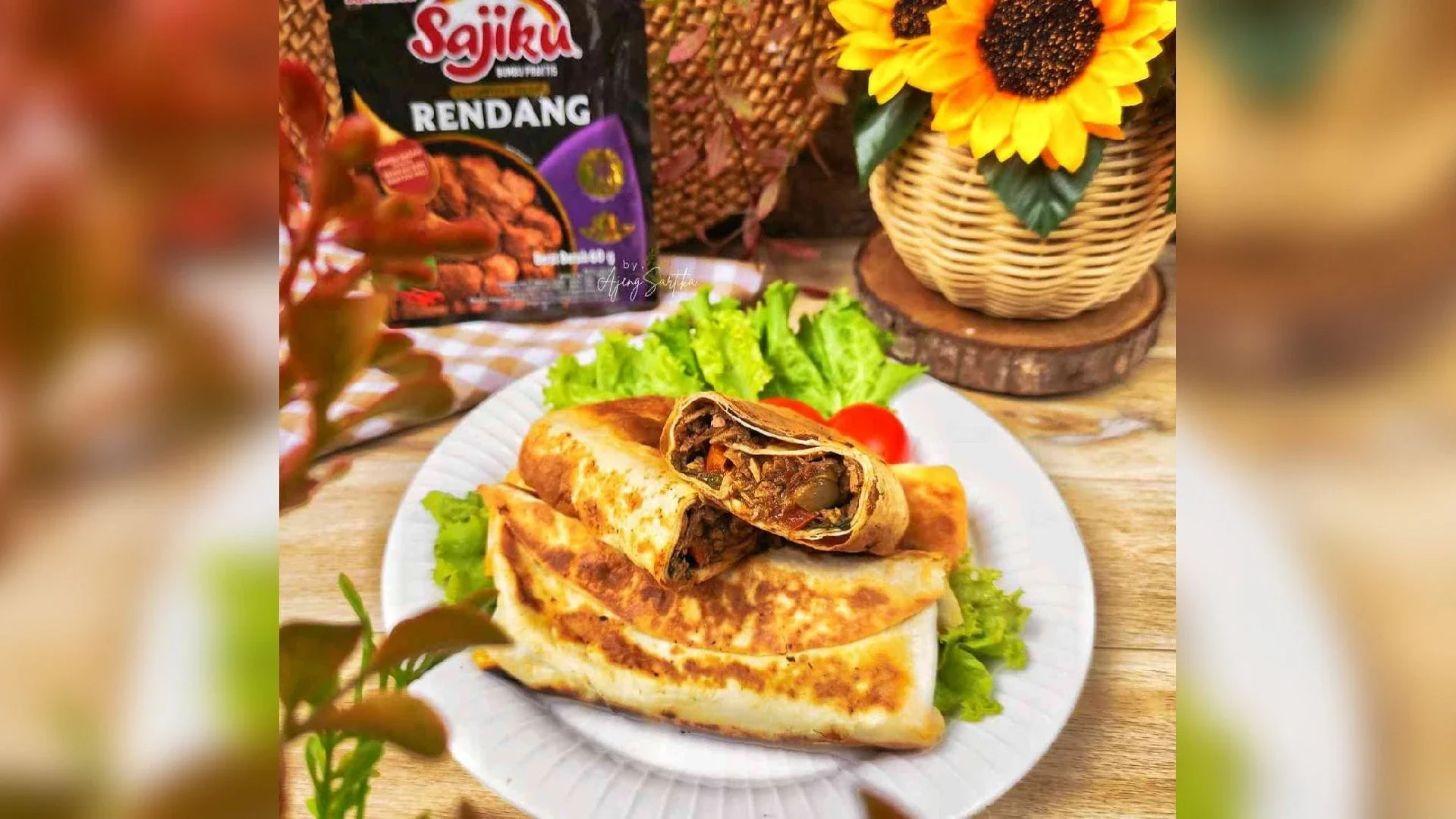 Kebab Rendang Tuna ala Sajiku