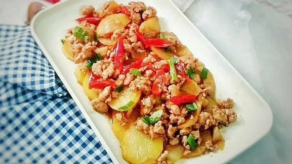 Kentang Ayam Cincang