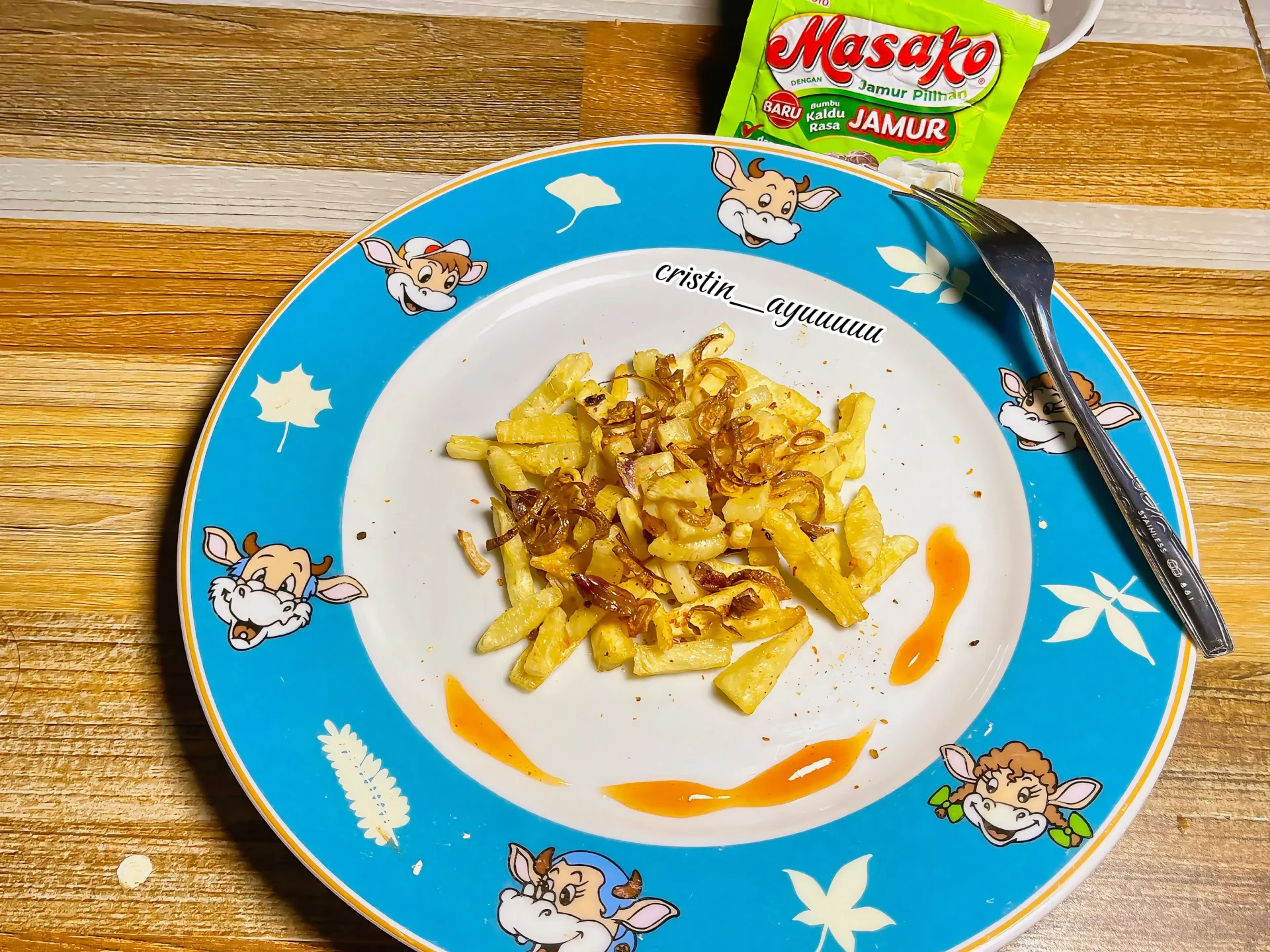 Kentang goreng Ala Masako