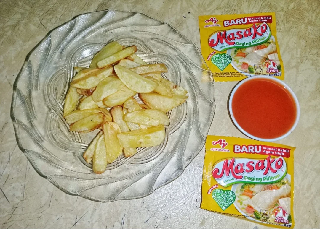 Kentang Goreng Bawang putih