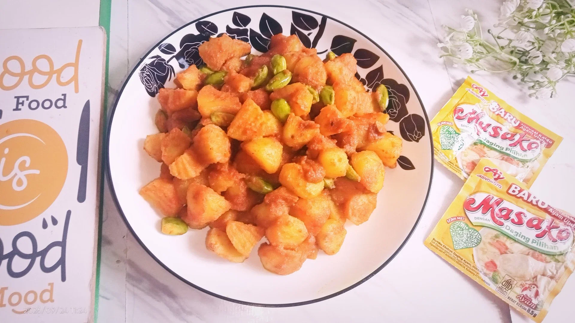 Kentang Goreng Bumbu petai 