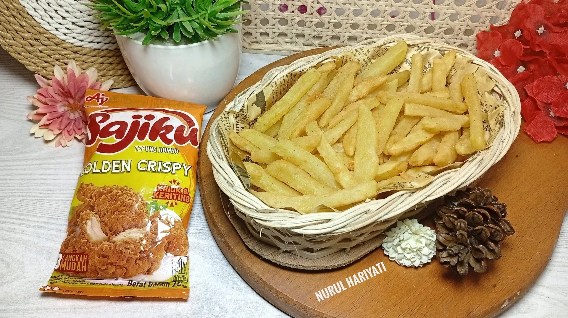 Kentang Goreng Golden Crispy #SajikuLezatMeresapSampaiDalam
