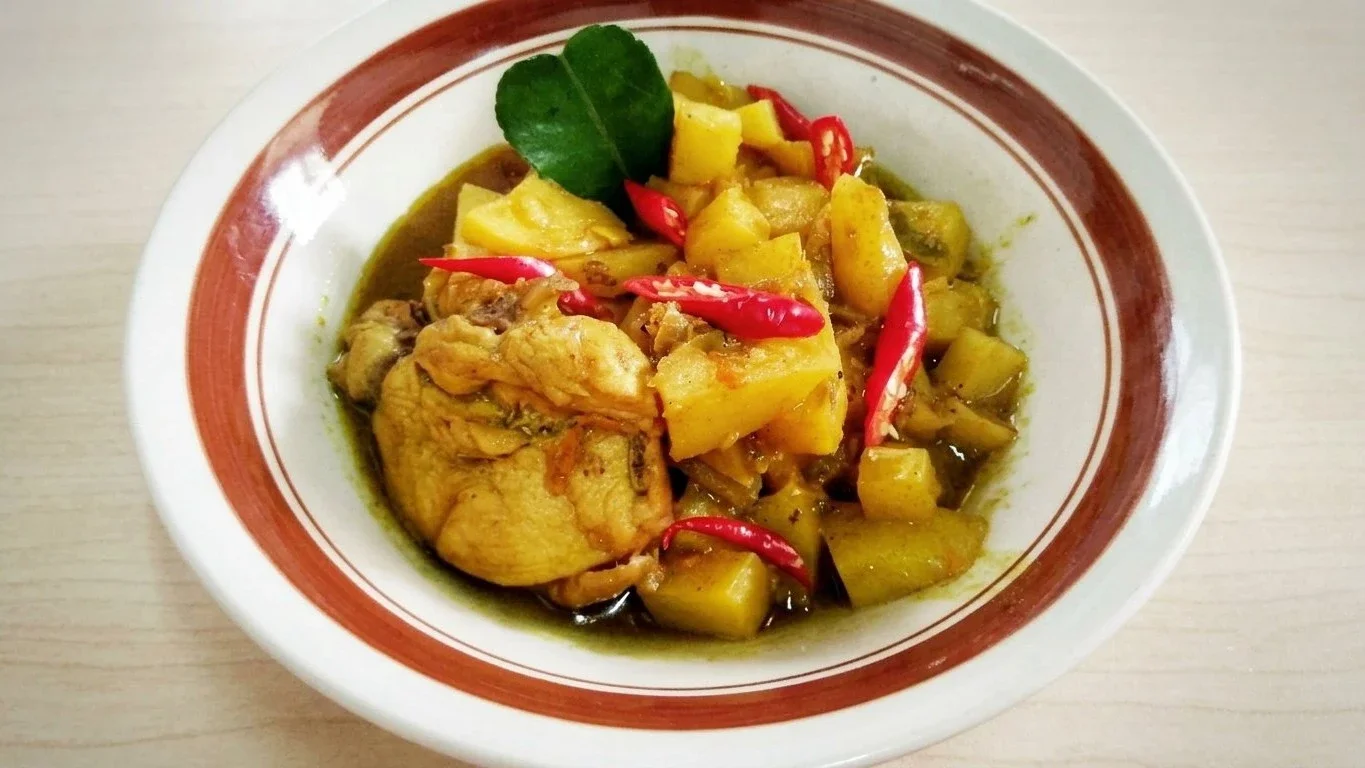 Kentang Kari Ayam