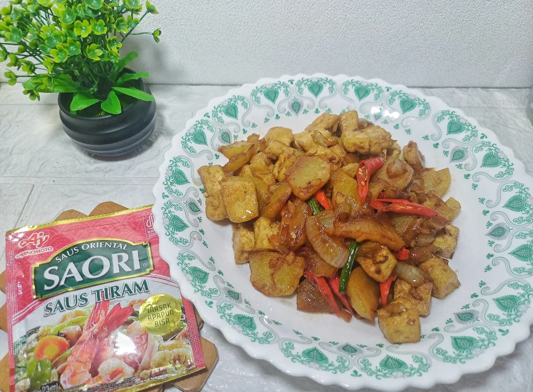 Kentang Tahu Saus Tiram
