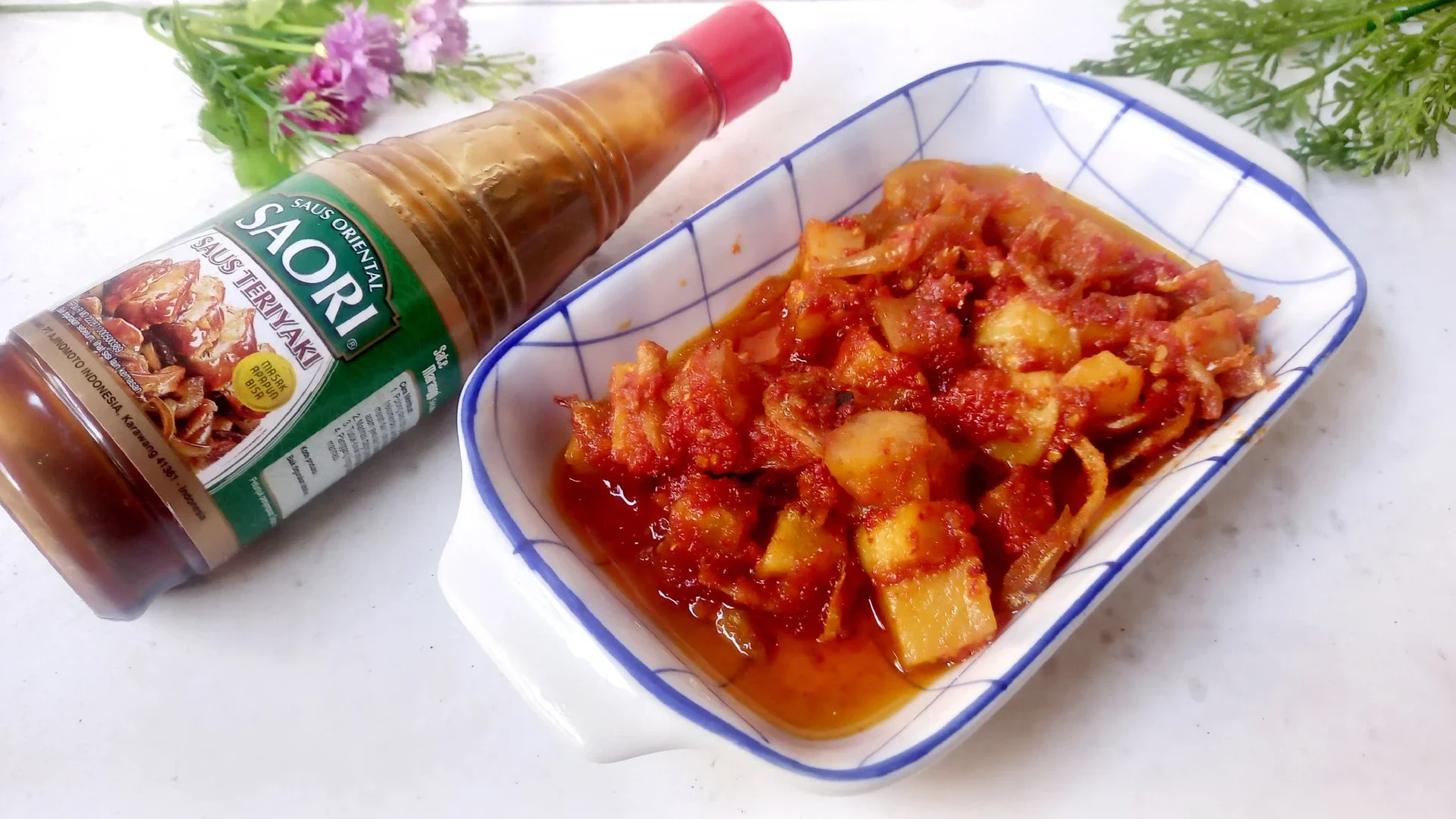 Kentang Teri Balado Teriyaki 