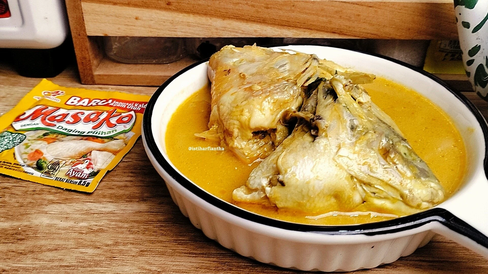 Kepala Ikan Nila Gulai Kuning ala MASAKO®